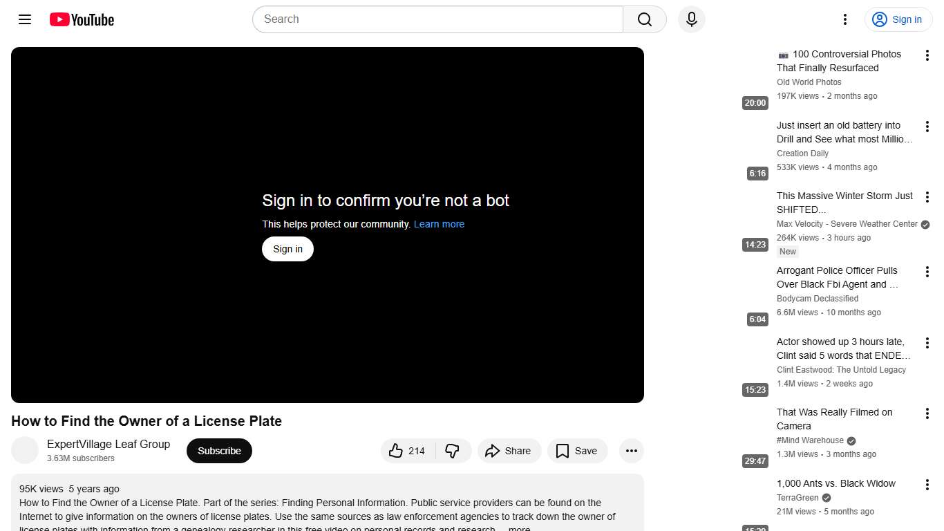 How to Find the Owner of a License Plate - YouTube